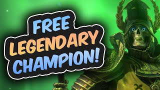 GET THIS LEGENDARY CHAMPION FOR FREE  RAID Shadow Legends [upl. by Kragh]