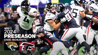 Jacksonville Jaguars vs Atlanta Falcons  2024 Preseason Week 3 Game Highlights [upl. by Dinsmore]