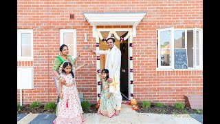 Vineela amp Harsha Housewarming ceremony UK l Gruhapravesam [upl. by Arhaz]