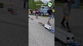 RC Tractor trailer convoy at the Macungie truck show [upl. by Alessandra203]