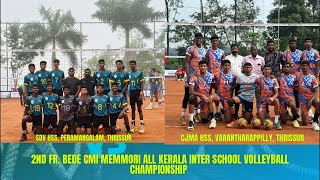 SDV HSS PERAMANGALAM THRISSUR VS CJMA HSS VARANTHARAPPILLY THRISSUR  INTER SCHOOL VOLLEYBALL [upl. by Mitchell929]