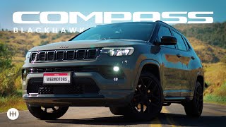 Com PREÇO DE BMW E AUDI Jeep Compass Blackhawk é tão premium ou melhor que os concorrentes 🤔 [upl. by Anifares]