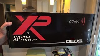 XP Deus Unboxing [upl. by Norraf]