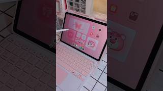 My pink Redmi pad SE setup 🎀 redmipadse redmipad xiaomipad xiaomi case casingiphone shorts [upl. by Esyli]