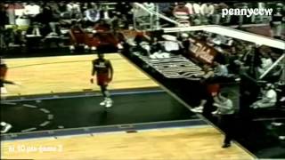 Allen Iverson 40 point games  2  40 pts vs Dikembe Mutombo the Hawks 19970409 [upl. by Aeduj966]