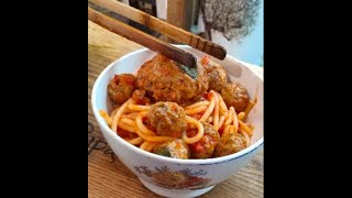 PICI CON LE POLPETTE AL SUGO [upl. by Poppas]