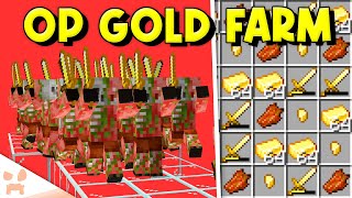 BEST MINECRAFT 121 GOLD FARM  Easy Efficient No Portal [upl. by Enyrehtak223]