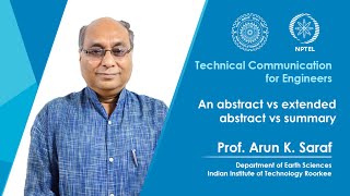 Lecture 03An abstract vs extended abstract vs summary [upl. by Ettenil]