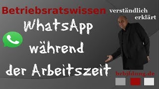 WhatApp während der Arbeitszeit [upl. by Jeralee]