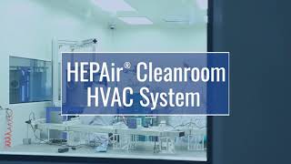 Air Innovations  HEPAir® Cooling System  Cleanroom HVAC [upl. by Naols723]