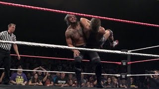 Baron Corbins Finisher End of Days Slow Mo Replay WWE NXT TakeOver Respect [upl. by Rihat]