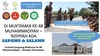 Info Muktamar Muhammadiyah 2022  Aisyiyah  Penggembira [upl. by Iinden771]