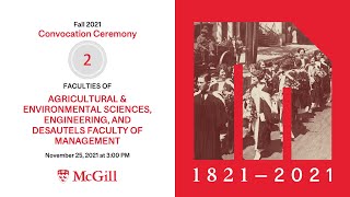 McGill University Fall Convocation 2 [upl. by Marve]