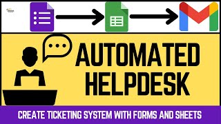 How to create Ticketing Systems with Google Forms amp Sheets  How to setup Complaint Helpdesk Hindi [upl. by Lalitta]