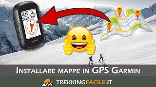 Installiamo una nuova mappa 🌎 su un dispositivo GPS Garmin 🧭 eTrex Oregon Montana ecc 🚩🤠 [upl. by Dimmick831]