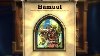 Hearthstone  New Hero Hamuul Runetotem Emotes Animations and Gameplay [upl. by Dranel442]