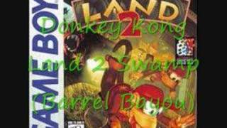 Donkey Kong Land 2 Swamp Barrel Bayou [upl. by Anaik]