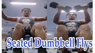 SEATED DUMBBELL FLYS [upl. by Shewmaker]