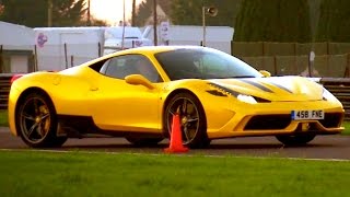 Ferrari vs Porsche With Chris Harris Agility Test  Fifth Gear [upl. by Melesa]