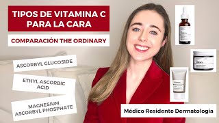 TIPOS DE VITAMINA C PARA LA CARA  THE ORDINARY ASCORBYL GLUCOSIDE SOLUTION 12 LASCORBIC ACID 100 [upl. by Nacnud808]