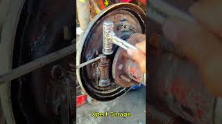 Seized Brake Cylinder Piston Releasebrakeabscarhacksshortvideo shortsXpertmechanicXpertGarage [upl. by Eniagrom]