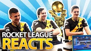 Reaction  RLCS S5 World Championship Final  Team Dignitas Rocket League [upl. by Hsivat]