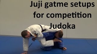 Multiple Juji gatame entries and setups for competition judoka [upl. by Mayman151]