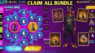 Bunny Bundle Main Kitna Diamond lagega Bunny mastermind Bundle New Ring Event New bunny ring event [upl. by Kered419]