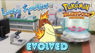 ✨ Shiny Cyndaquil  Evolution to Quilava ✨ Pokémon Heart Gold Copy 1 [upl. by Eiramaliehs]