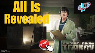 All Is Revealed  Therapist Task Guide  Escape From Tarkov [upl. by Nodnek]