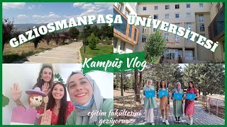 TOKAT GAZİOSMANPAŞA ÜNİVERSİTESİ KAMPÜS VLOG Eğitim Fakültesi Kampüs Turu BÖTE Bölümü 👩🏻‍🎓 [upl. by Lukey]