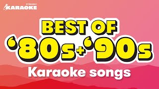 BEST 80s amp 90s KARAOKE SONGS WITH LYRICS FEAT BACKSTREET BOYS SHANIA TWAIN amp MORE [upl. by Nannahs289]