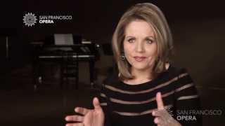 Lucrezia Borgia Interview Renee Fleming [upl. by Zohara]