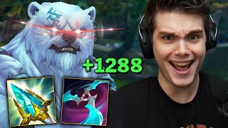 Volibear heal 1200 HP každé 3 sekundy [upl. by Nawoj]