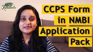 CCPS Form  NMBI Application Pack  Kuruthola Vlog [upl. by Sukey]