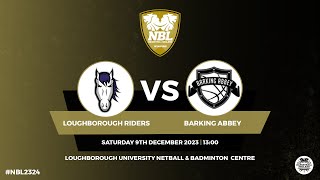 WNBL1 Loughborough Riders v Barking Abbey  091123 [upl. by Eizzik536]