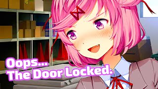 Seven Minutes in Heaven with Natsuki  DDLC Mod  Window to your Heart  Part 24 [upl. by Larine343]