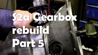 26 S2a Gearbox re assembly Part 5 [upl. by Brandy]