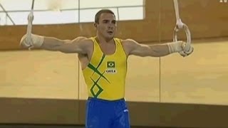 Arthur Zanetti ganha medalha de ouro na Copa do Mundo de Ginástica de 2013 em Anadia Portugal [upl. by Pfaff]