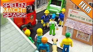 Feuerwehrmann Sam Spielzeug Film  Eine Herrenlose Fahrt  Film für Kinder  Kids Movie [upl. by Wendt]