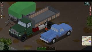 Project Zomboid Easy Security Guard Playthrough PT23 Clearing The Way [upl. by Notsur888]