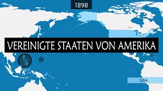 Die Vereinigten Staaten von Amerika  Zusammenfassung auf einer Karte [upl. by Elleoj]