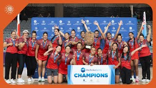 The Best Bits  Pacific Netball Series 2024 [upl. by Leirrad565]