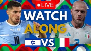 ISRAEL VS ITALY LIVE STREAM amp WATCH ALONG  UEFA NATIONS LEAGUE [upl. by Osmen]