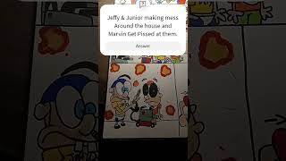 FM SML DS Marvin Upset at Jeffy amp Junior Messed up the house Otherwise they will kicked out them [upl. by Attennyl]