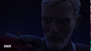 Star Wars Rebels 3x20 Darth Mauls Death Scene [upl. by Monney]