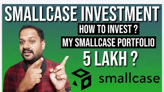 WHAT IS SMALLCASE INVESTMENT  MY PORTFOLIO amp HOW TO START INVESTING [upl. by Collayer]