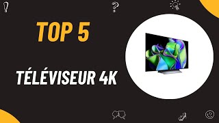 Les 5 Meilleur Téléviseur 4K 2024  Top 5 Téléviseur 4K Modèles [upl. by Hamachi]