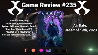 Toonami Game Review 235 Ghost Song [upl. by Laundes]