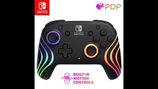 ChristCenteredGamercom Unboxes the PDP Afterglow Wave Wireless Controller for Nintendo Switch [upl. by Hobbs]